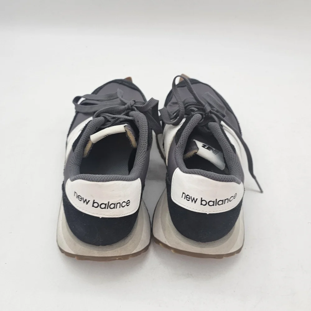 New Balance 237 Black Grey Gum Sneakers Men’s 8.5 Retro Casual Athletic